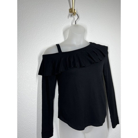 Generation Love Randy Ruffled Cold Shoulder Top - Picture 3 of 5